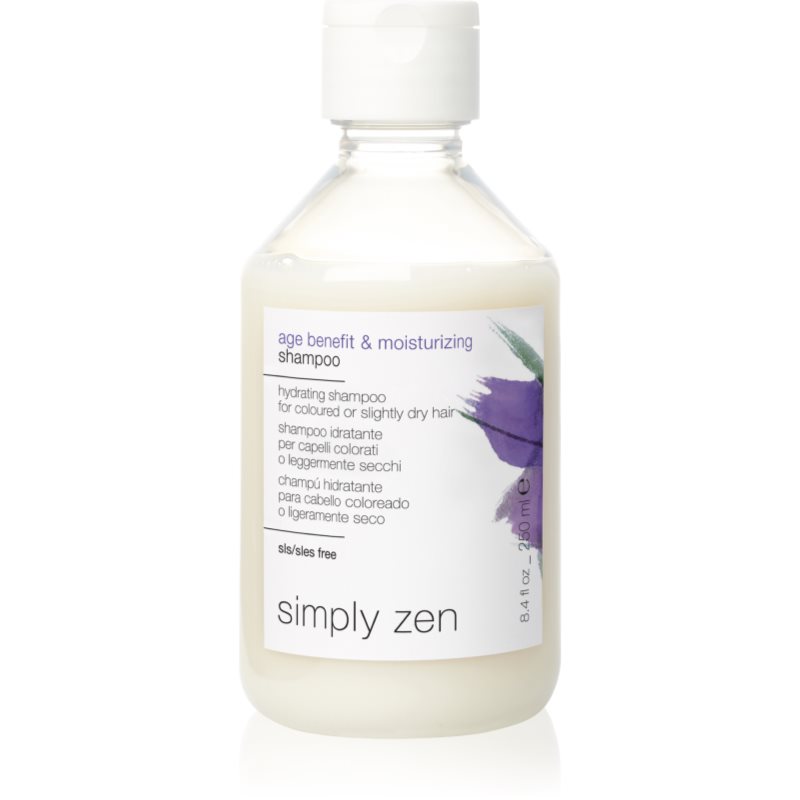 Simply Zen Age Benefit & Moisturizing hidratáló sampon festett hajra 250 ml-Ár