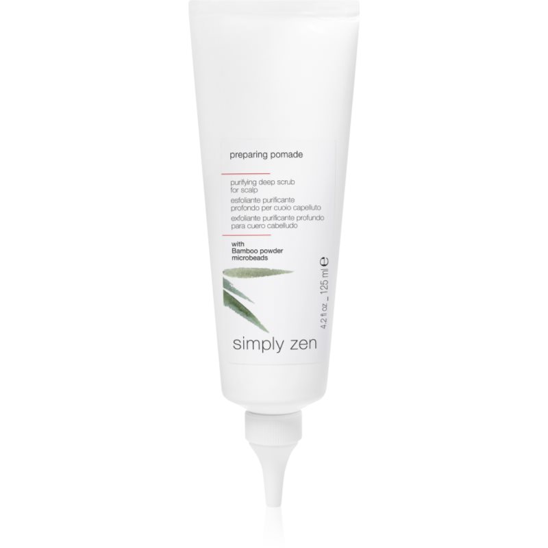 Simply Zen Preparing Pomade tisztító peelinges paszta fejbőrre 125 ml-Ár