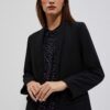 Single-breasted plain blazer