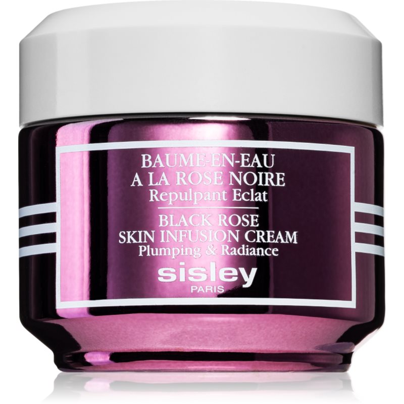 Sisley Black Rose Skin Infusion Cream luxus élénkítő krém az arc feszesítésére és kisimítására a ráncok ellen 50 ml-Eredeti