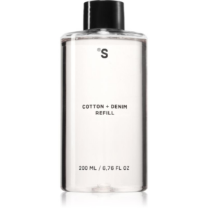 Sister's Aroma Cotton + Denim Aroma diffúzor töltet The refill comes with 5 wooden sticks. 200 ml-ár