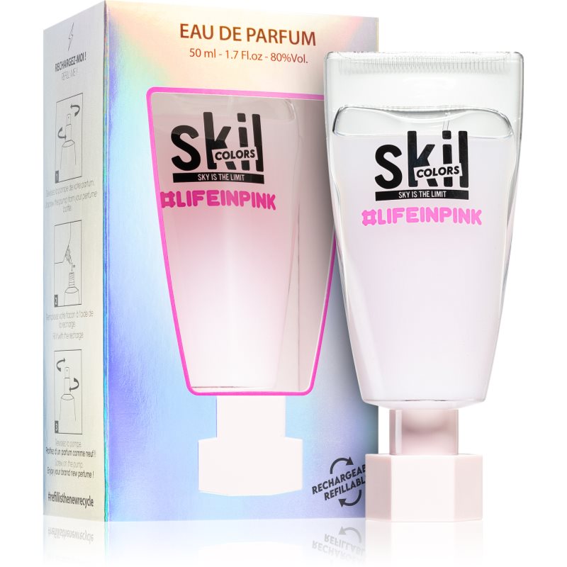 Skil Colors Life in Pink Eau de Parfum hölgyeknek 50 ml-Ár