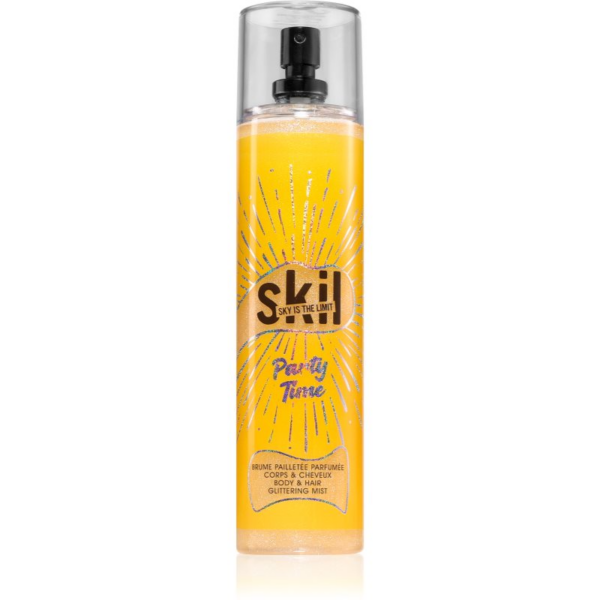 Skil Night Call Party Time spray testre és hajra csillámporral 250 ml-Ár