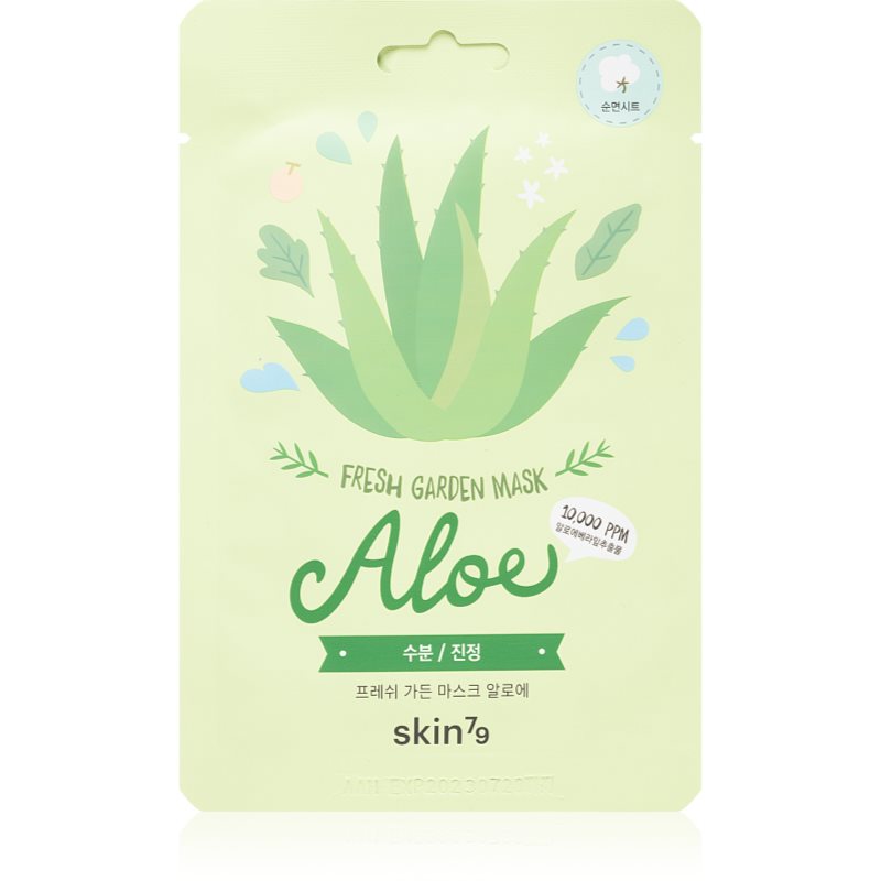 Skin79 Fresh Garden Aloe nyugtató hatású gézmaszk aloe verával 23 g-Ár