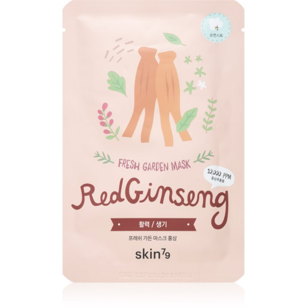 Skin79 Fresh Garden Red Ginseng revitalizáló maszk ginzenggel 23 g