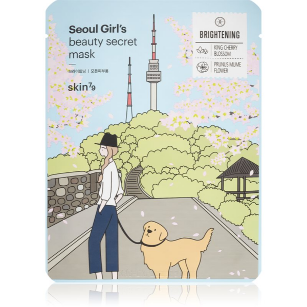 Skin79 Seoul Girl's Beauty Secret hidratáló és élénkítő arcmaszk 20 g-Ár