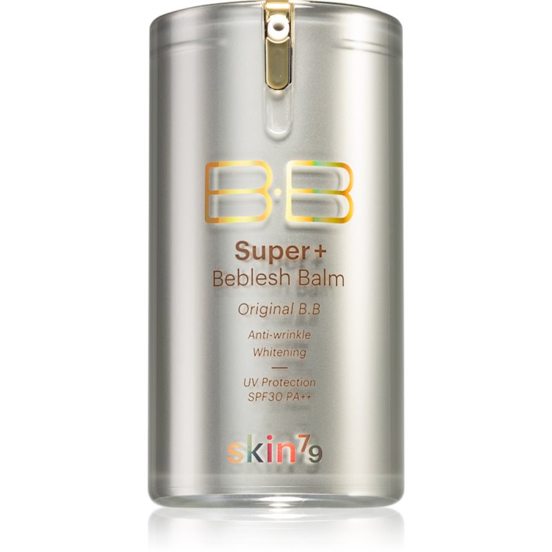 Skin79 Super+ Beblesh Balm hidratáló BB krém SPF 30 árnyalat Natural Beige (Gold) 40 ml-Ár
