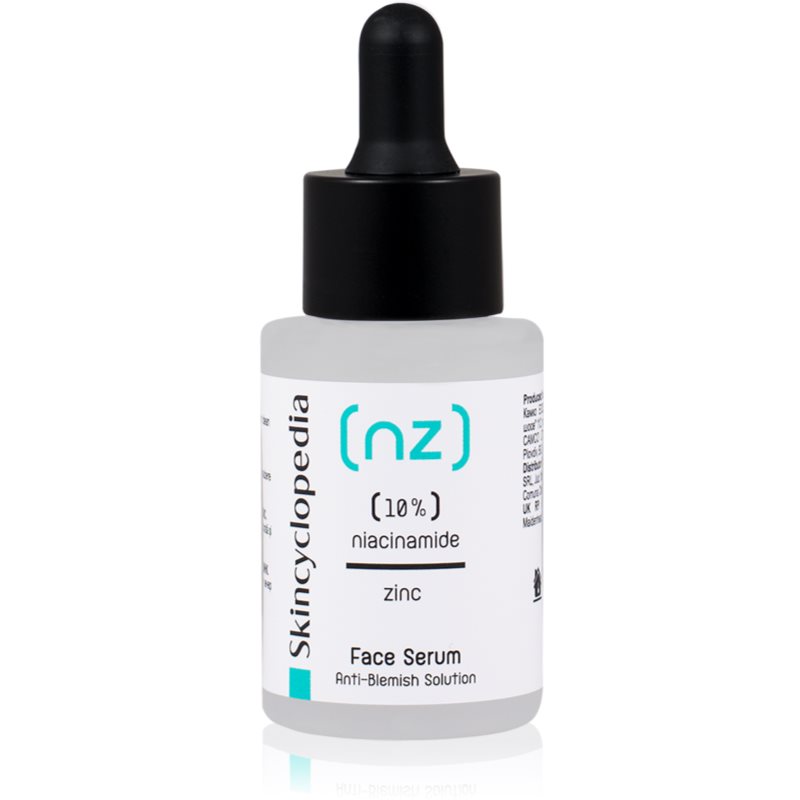 Skincyclopedia 10% Niacinamide Acid + Zinc bőr szérum problémás és pattanásos bőrre 30 ml-Ár