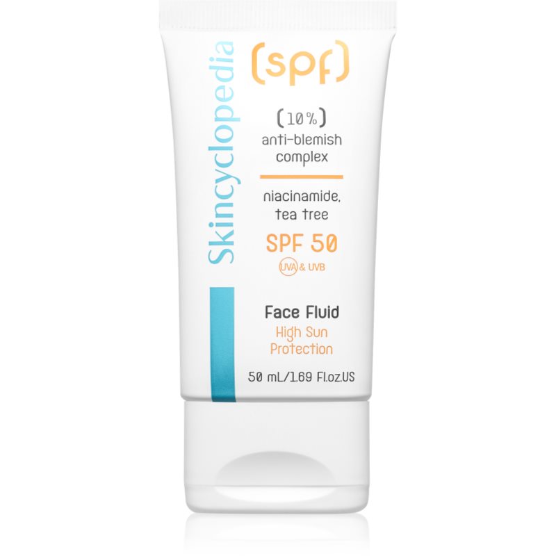 Skincyclopedia Anti-Blemish bőrvédő folyadék a pigment foltok ellen SPF 50 50 ml-Ár