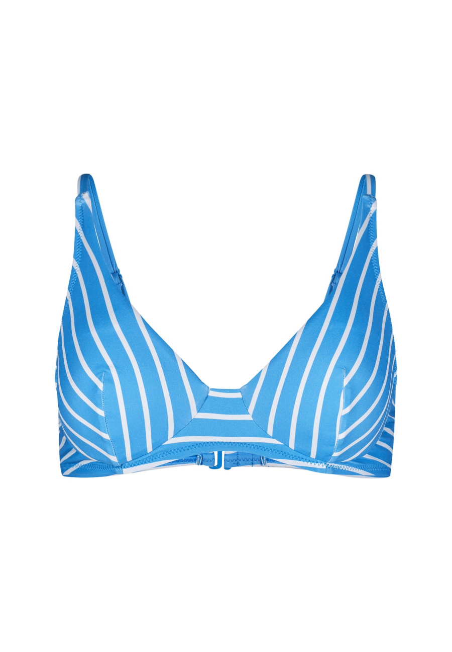 Skiny Bikini felső  világoskék / fehér-Hungary