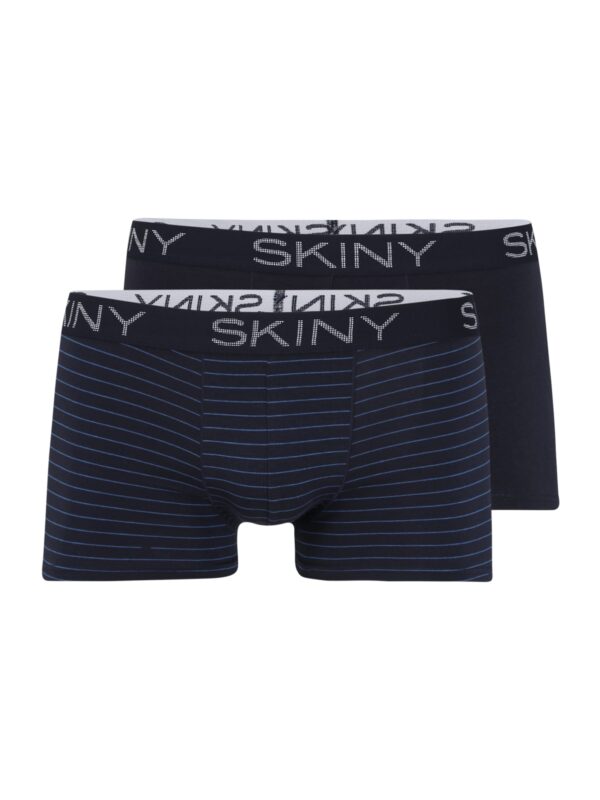 Skiny Boxeralsók  éjkék / égkék / fehér