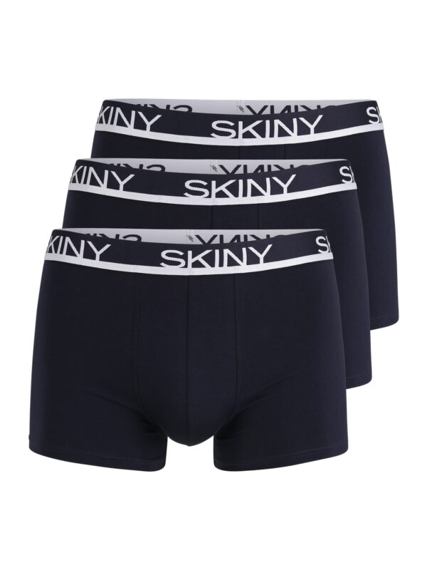 Skiny Boxeralsók  sötétkék / fehér