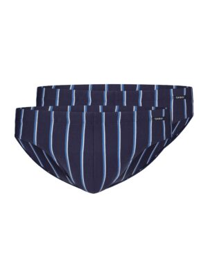 Skiny Slip  türkiz / éjkék / fehér-hu
