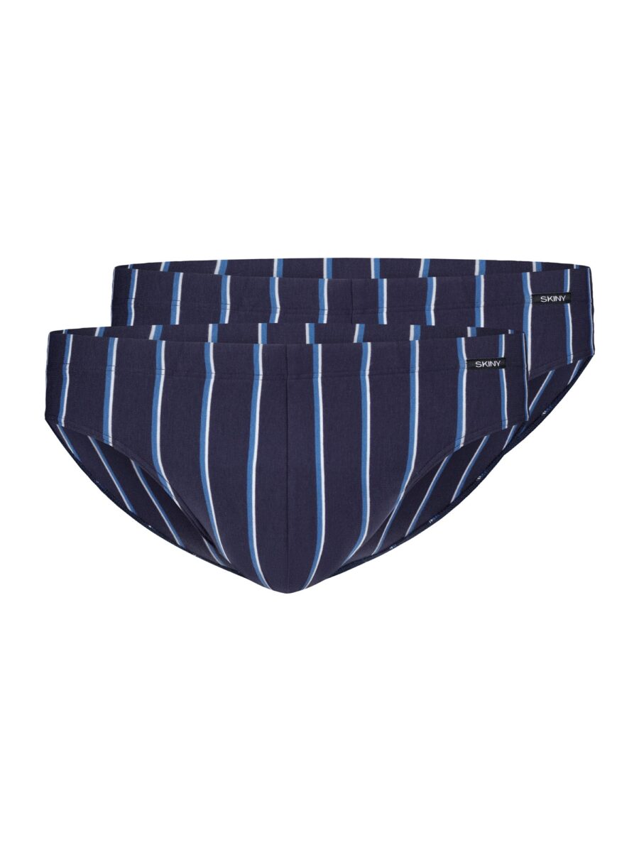 Skiny Slip  türkiz / éjkék / fehér-hu