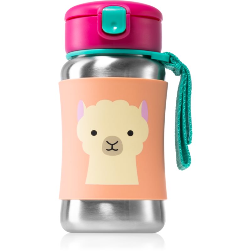 Skip Hop Zoo Llama kulacs szívószállal 12m+ 350 ml-Ár