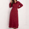 Skirt-DHJ-SD-19293.67-burgundy