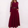 Skirt-DHJ-SD-19720-1.32-burgundy