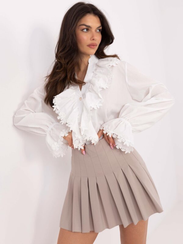 Skirt-DHJ-SD-8792.68-dark beige