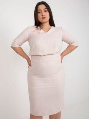 Skirt-LK-SD-506697.95-Light Pink