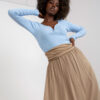 Skirt-TW-SD-BI-82160.48-dark beige