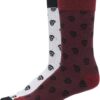 Skull Allover 2-Pack Burgundy/White