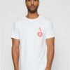 Skull Heart Tee white