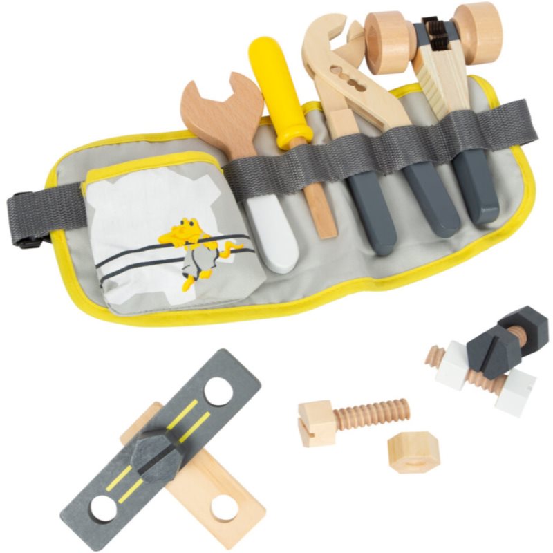 Small foot Miniwob Tool Case játékkészlet fából készült 3 y+ 15 db-ár