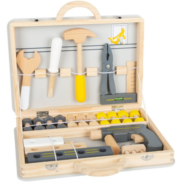 Small foot Miniwob Tool Case játékkészlet fából készült 3 y+ 44 db-ár