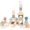 Small foot Wooden Building Blocks Dino fakocka fából készült 12 m+ 20 db-ár