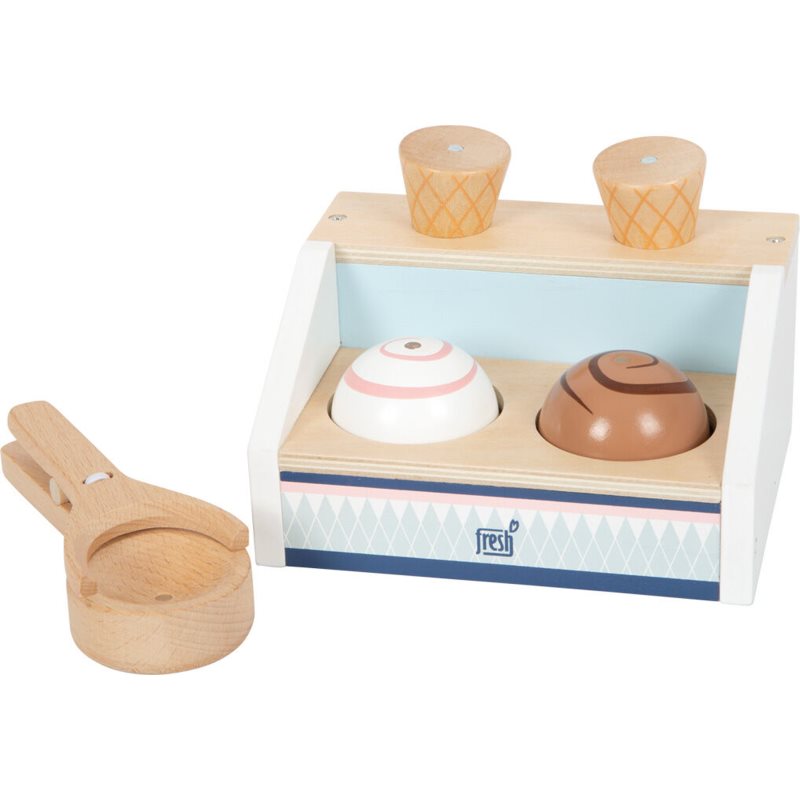 Small foot Wooden Ice Cream Stand Fresh játékkészlet gyermekeknek 3 y+ 1 db-ár