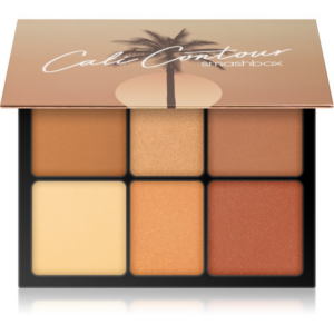 Smashbox Cali Contour Palette Púderes highlight és kontúr paletta árnyalat Medium Deep 20