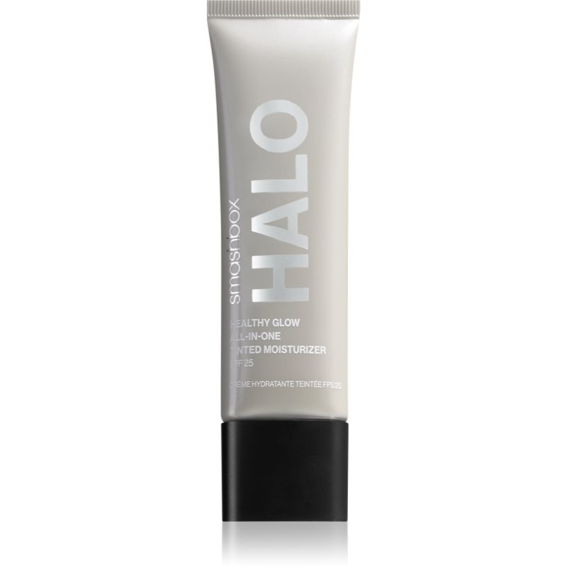 Smashbox Halo Healthy Glow All-in-One Tinted Moisturizer SPF 25 Mini tonizáló hidratáló kérm a ragyogó hatásért SPF 25 árnyalat Medium 12 ml-Ár