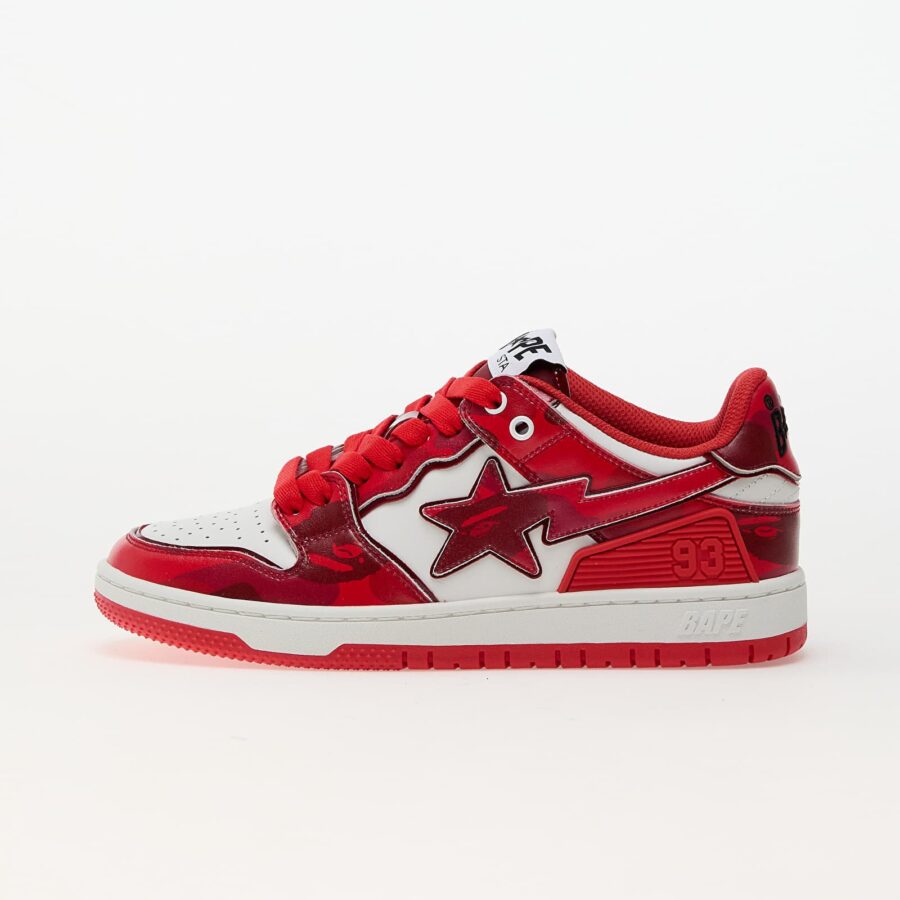 Sneakers A BATHING APE Bape Sk8 Sta 1 M2 Red EUR 41-alacsony-ár