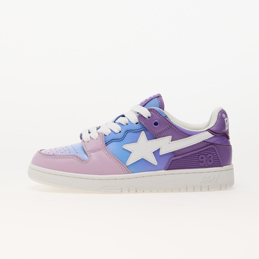 Sneakers A BATHING APE Bape Sk8 Sta 1 Purple EUR 38.5-alacsony-ár