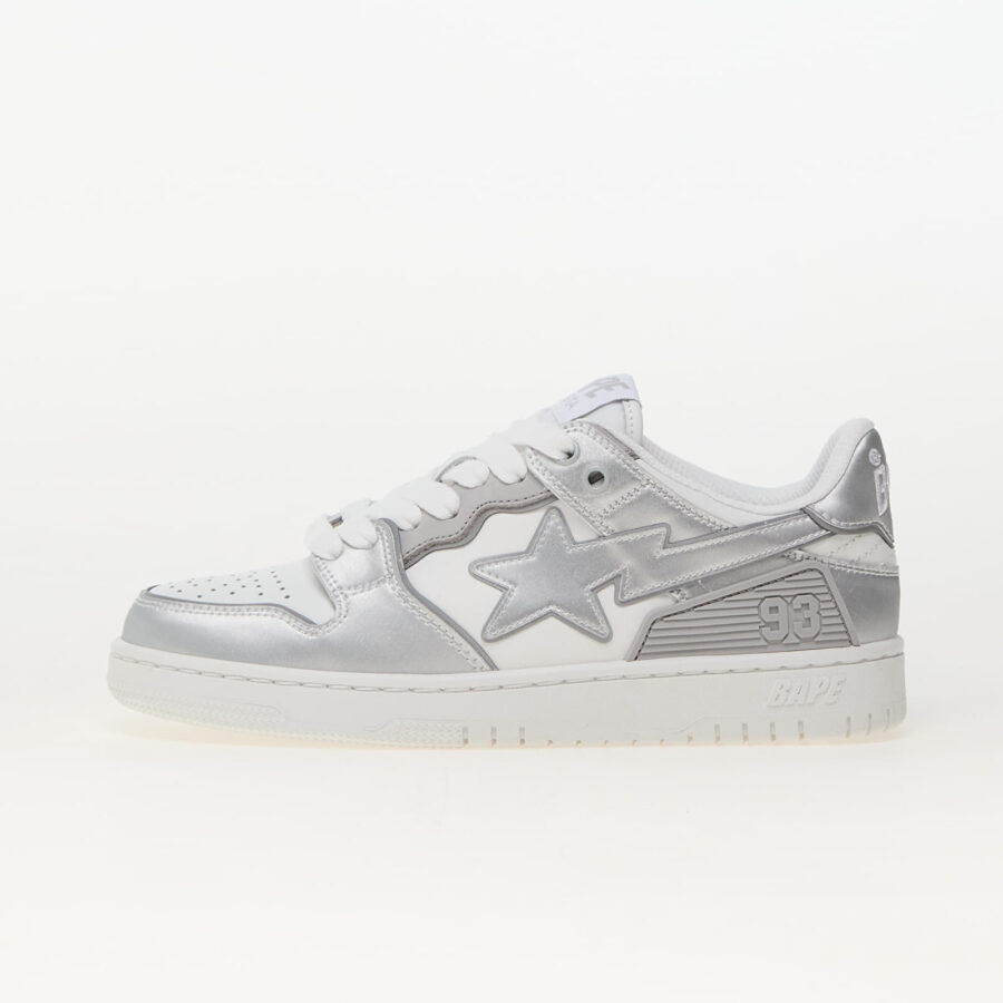 Sneakers A BATHING APE Bape Sk8 Sta 4 L White EUR 34.5-alacsony-ár
