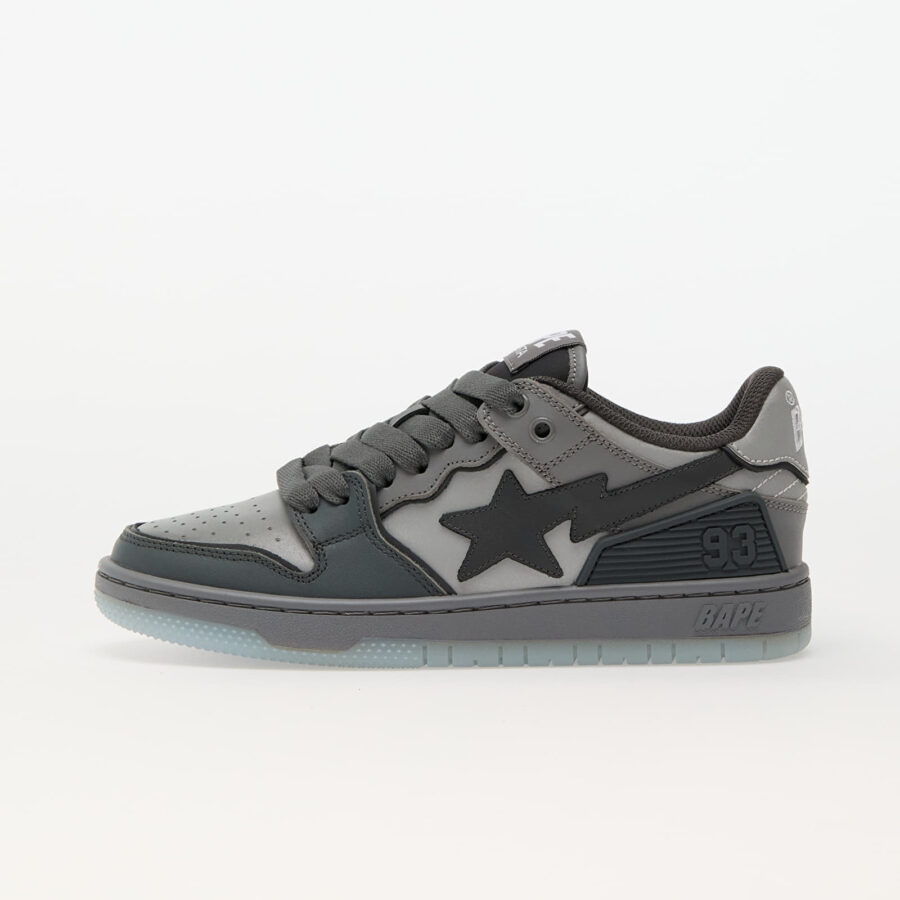 Sneakers A BATHING APE Bape Sk8 Sta 5 L Gray EUR 35.5-alacsony-ár