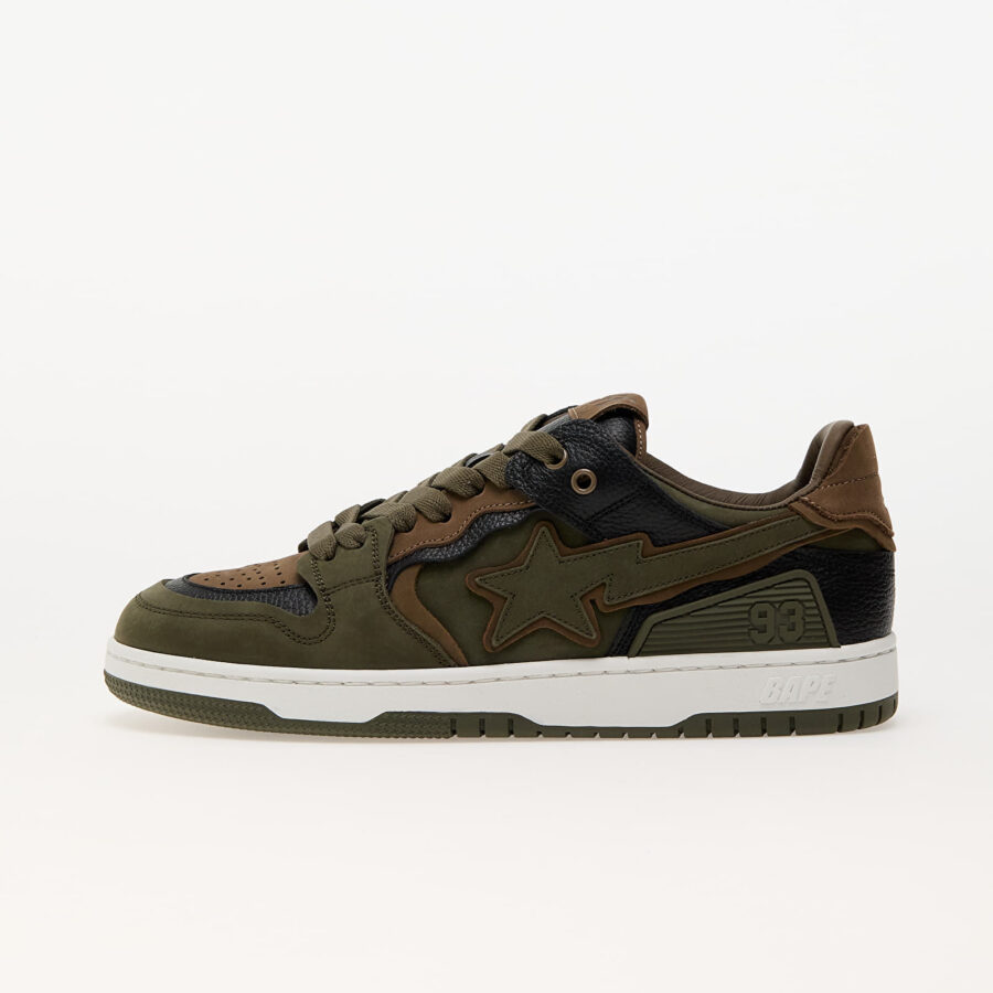 Sneakers A BATHING APE Bape Sk8 Sta 6 Olive Drab EUR 43-alacsony-ár