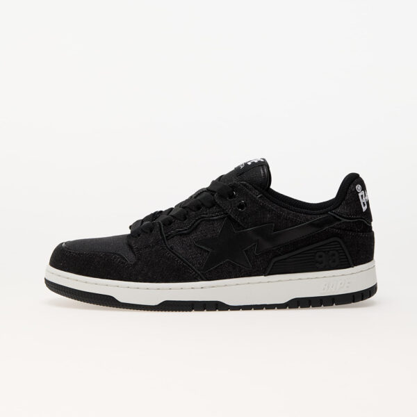 Sneakers A BATHING APE Bape Sk8 Sta Denim Black EUR 41-alacsony-ár