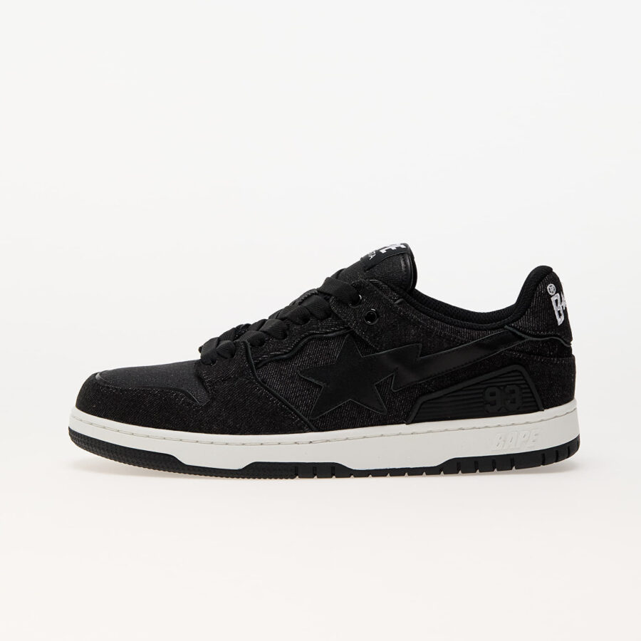 Sneakers A BATHING APE Bape Sk8 Sta Denim Black EUR 41-alacsony-ár