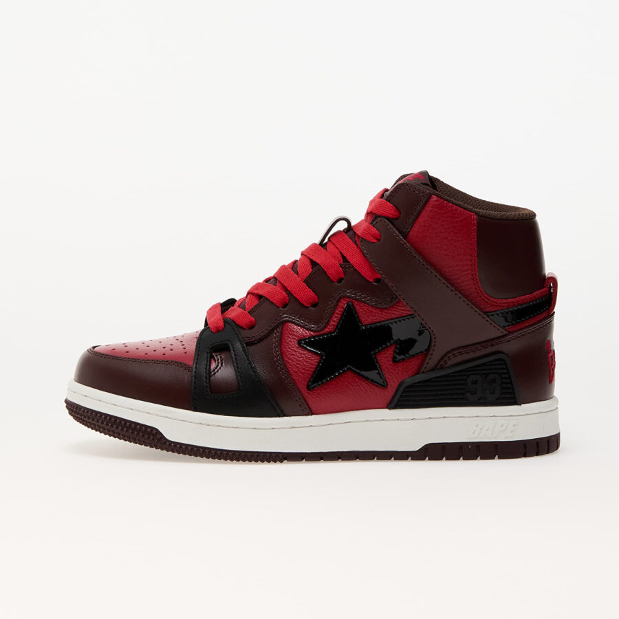 Sneakers A BATHING APE Bape Sta 93 Hi Red EUR 42-alacsony-ár