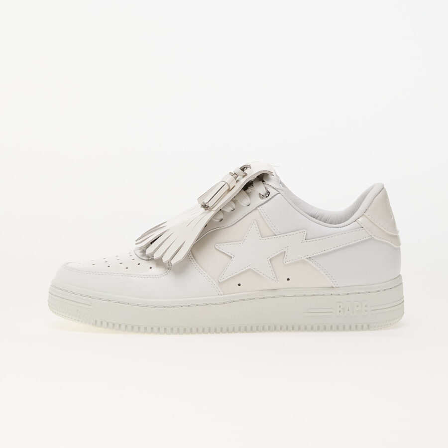 Sneakers A BATHING APE Bape Sta Quilt Tassel White EUR 42-alacsony-ár
