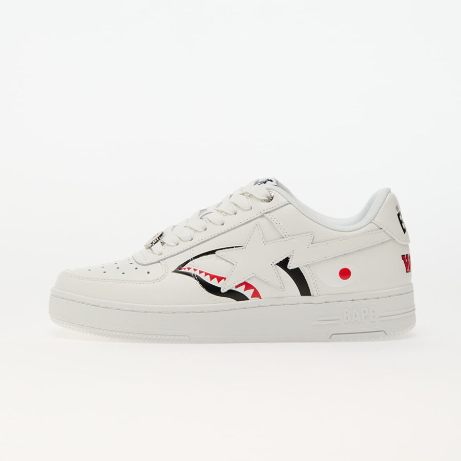 Sneakers A BATHING APE Bape Sta Shark M2 White EUR 41-alacsony-ár