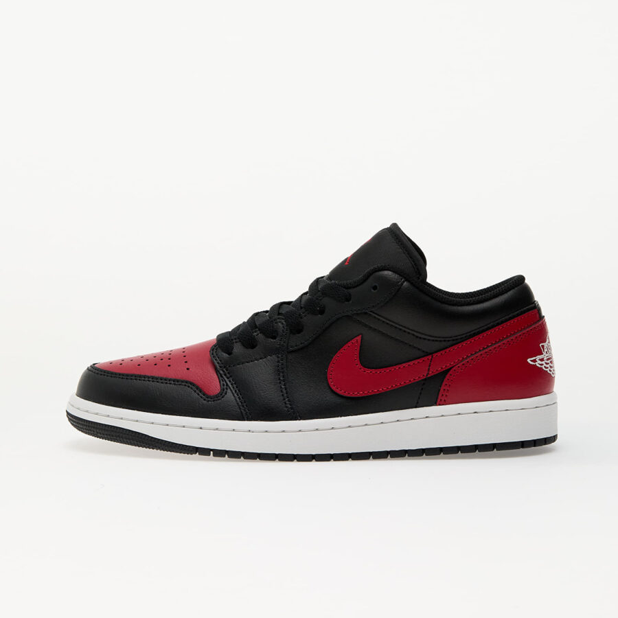 Sneakers Air Jordan 1 Low Black/ Varsity Red-Summit White EUR 40.5-alacsony-ár