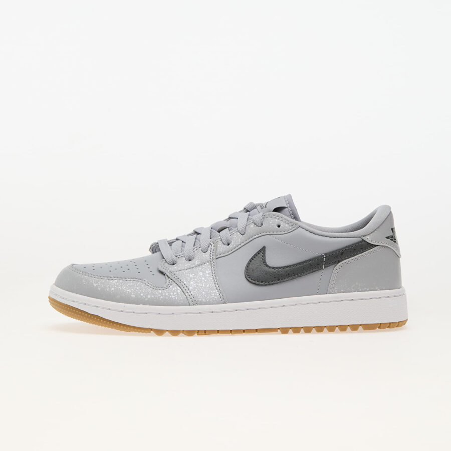 Sneakers Air Jordan 1 Low Golf Wolf Grey/ Iron Grey-White-Gum Med Brown EUR 40-alacsony-ár