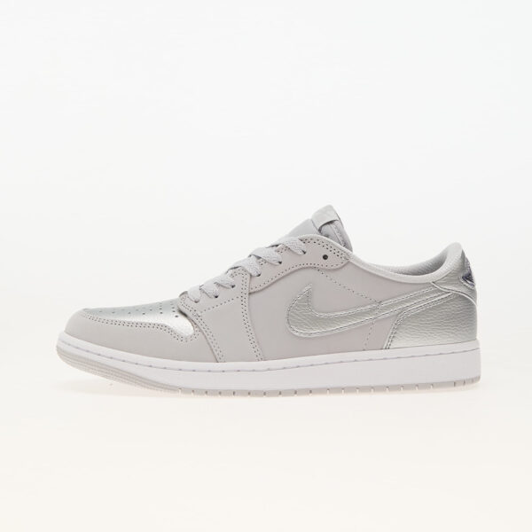Sneakers Air Jordan 1 Low OG "Silver" Neutral Grey/ Metallic Silver-White EUR 35.5-alacsony-ár
