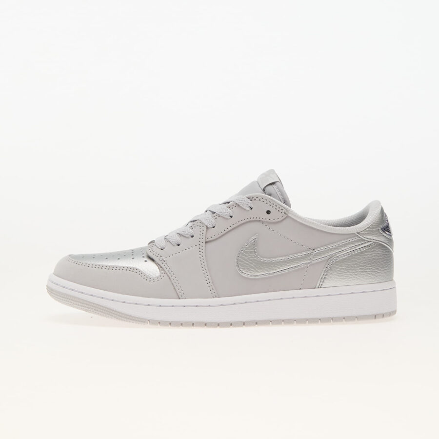 Sneakers Air Jordan 1 Low OG "Silver" Neutral Grey/ Metallic Silver-White EUR 35.5-alacsony-ár