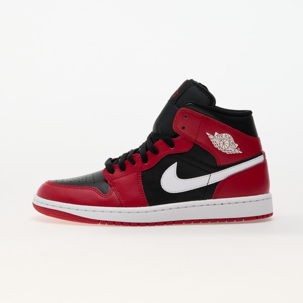 Sneakers Air Jordan 1 Mid Black/ White-Gym Red EUR 40-alacsony-ár