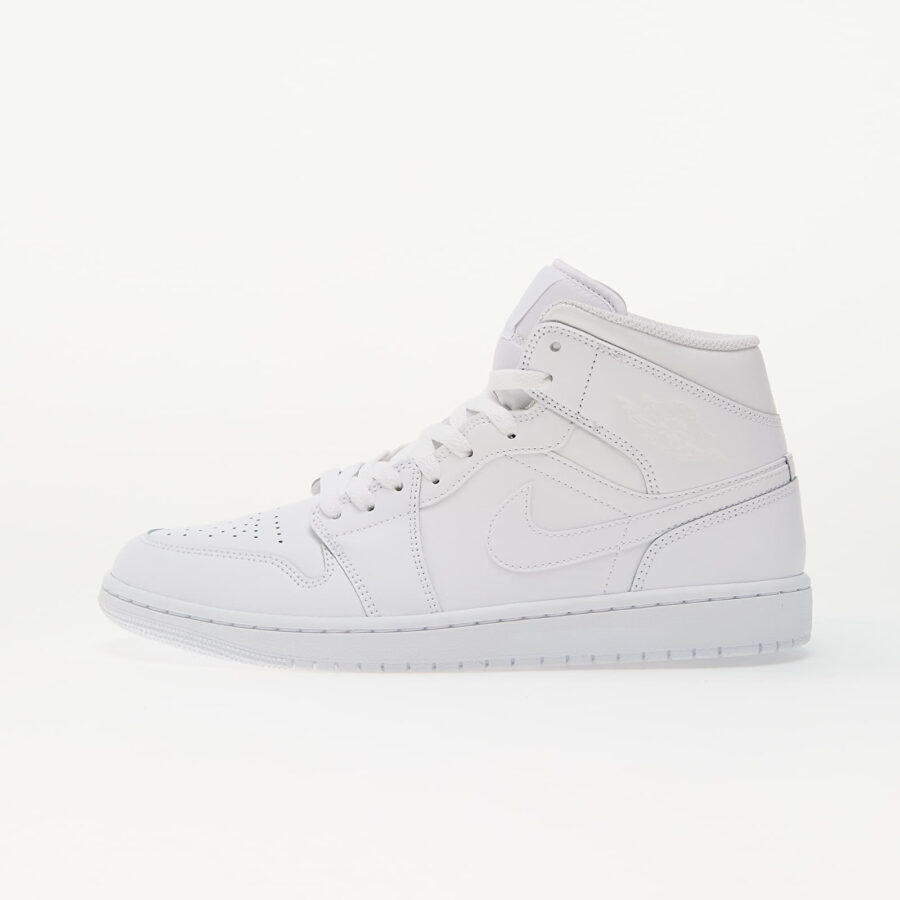 Sneakers Air Jordan 1 Mid White/ White-White EUR 40-alacsony-ár