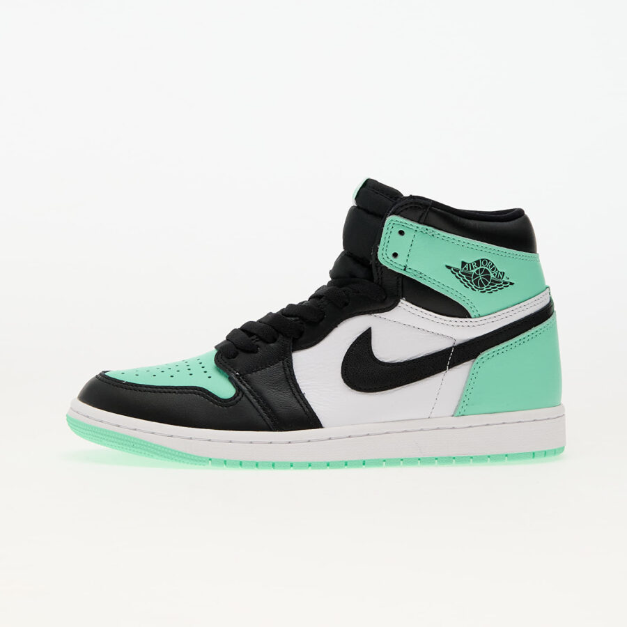 Sneakers Air Jordan 1 Retro High OG White/ Black-Green Glow EUR 38.5-alacsony-ár