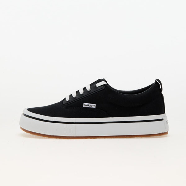 Sneakers Ambush Vulcanized Lace Up Canvas Black White EUR 39-alacsony-ár